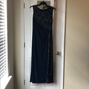 Navy blue formal Dress